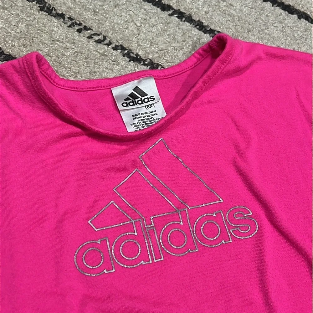 Adidas Pink and Gray Girls' Outfit